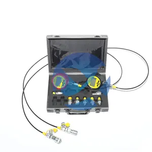 掘削機圧力計キットデジタル油圧圧力計テストキット10000Psi圧力診断ツールXZTK-70M XZTK70M