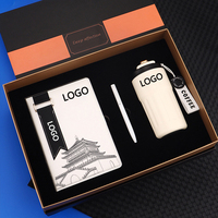 Carnet de notes blanc personnalisé avec logo d'entreprise de luxe 2025, nouveau coffret cadeau de luxe, mug à café, carnet de notes, cadeau d'affaires