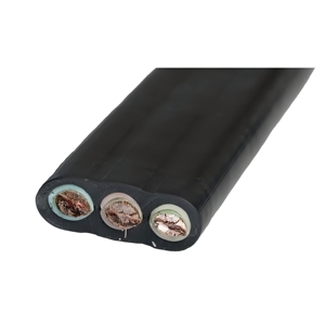12 Core PVC Insulated H07VVH6-F Flat <b>Cable</b> Elevator Travelling OEM 8 Core 26Awg Flat <b>Cables</b> <b>Rj45</b> Modular Telephone Extension Cab - Product Image 2