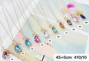 Xuping <span class=keywords><strong>jingjing</strong></span> – collier cœur pour toujours, collier délicat en cristal à la mode, nouvel arrivage - Product Image 2