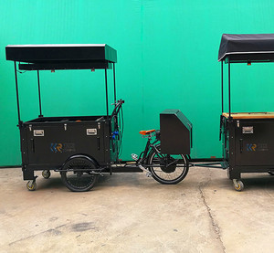 Vélo de crème glacée de rue Mobile OEM, chariot Commercial pour adultes, offre spéciale - Product Image 3