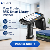 Dispositivo Inteligente de Inventario RFID Portátil para Bibliotecas, con Sistema Operativo Android y WiFi, para Control de Stock de Libros y Gestión de Inventario