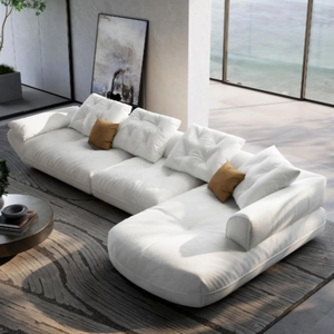 नॉर्डिक baxter नीचे पंख सोफे चमड़े मिलानो सोफा सेट इतालवी डिजाइनर मिलानो सोफे - Product Image 4