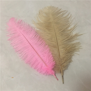 Plumes d'autruche artificielles blanches et colorées - Product Image 4