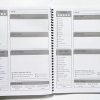Journaux de bien-être mental, affirmation spirituelle, journal guidé de santé mentale, cahier d'exercices de relaxation et d'autosoins
