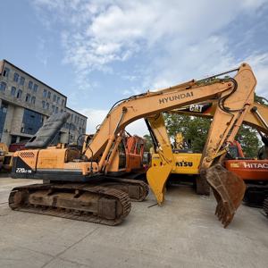 Excavadora Hyundai 220LC-9S original usada, motor de núcleo tipo oruga de rendimiento fiable de Corea, venta de Shanghai, descuento especial - Product Image 1