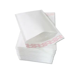 New White Kraft Paper Foam Envelope Postman Pad Shipping Shockproof Thickened Envelope Bag file Bubble Bags