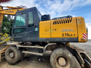 Estado de trabajo perfecto Hyundai 215-7 215lc-7 Máquina excavadora usada 215 Excavadora Hyundai de segunda mano - Product Image 5