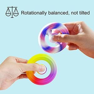 Spinner de Silicona para Ejercitar la Mano, Fortalecedor de Agarre, Entrenador de Mano de Colores y Juguetes Antiestrés - Product Image 3