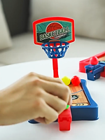 Vente flash Mini jeu de tir au doigt interactif portable pour enfants, jeu de basket-ball de table, jeu de société de bureau