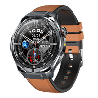 Reloj Inteligente ET474 IP68 Resistente al Agua con Linterna, ECG, Monitor de Frecuencia Cardíaca, Presión Arterial, Reloj Inteligente Deportivo para la Salud