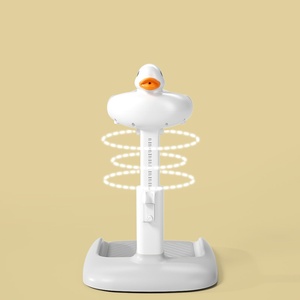 Soporte de Baño Ajustable en Altura para Niños con Taburete y Juguete de Pato Sonoro, Ayudante Seguro y Divertido para el Baño del Bebé - Product Image 3