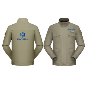 Kış ceket ve pantolon açık iş elbisesi 100% pamuk çalışma tulumlar birçok cepler tulum - Product Image 5