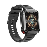 Jam Tangan Pintar 2-in-1 T93 dengan Earbud TWS, Panggilan Bluetooth, NFC, Tahan Air IP68, Layar HD 1,96 inci, Pelacak Kebugaran Olahraga dan Detak Jantung