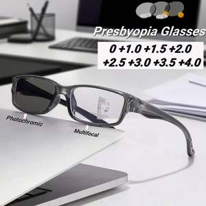 Gafas de Lectura Deportivas Multifocales Fotocromáticas de Moda 2025, TR90 Ultraligeras para Unisex - Product Image 2