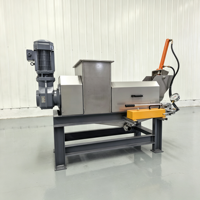 Industriële geavanceerde automatische enkelvoudige schroefontwateringsmachine voor fruit sap extractie, gebruikt in de fruit sapverwerkingslijn