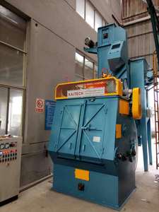 Chất lượng cao q3210 Tumble vành đai bắn nổ máy cho bề mặt kim loại làm sạch hiệu quả và CE chứng nhận - Product Image 5