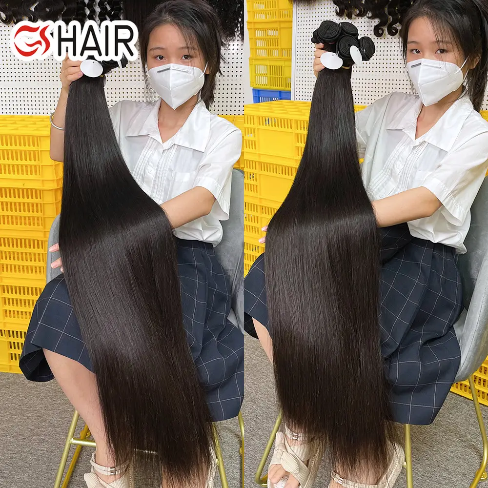 Ruwe Remy Raw Virgin Cuticula Uitgelijnd Indian Human Hair Bundels Uit India Vendor, 100% Remy Indian Hair Extensions Menselijk Haar