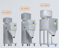 220V/50Hz 130W manuelle kleine Kaffeepulver waage Füll-und Waage Nuss Kaffeebohnen-Dosier verpackungs maschine