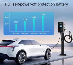 Station de recharge pour voiture électrique AC à usage commercial 44KW double pistolet charge rapide Type 1 Type 2 pile de charge - Product Image 3