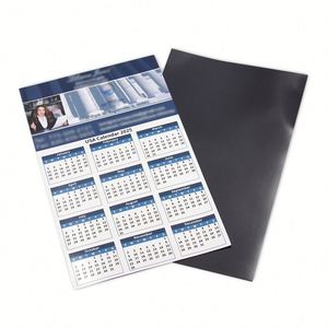 Diy Customizable 2026 Calendar Business Card <b>Fridge</b> Realtor Magnetic Calander Logo Custom Magnet for Realtors - Product Image 4