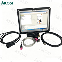Para OEM Still Forklift Canbox RS232 50983605400 para montacargas Still CANBOX, escáner de diagnóstico con interfaz USB + tableta CF33