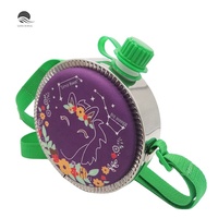 Bouteille d'eau durable en forme de cercle en plastique PE Clim Mountain 0.7L pour sports de plein air en vente