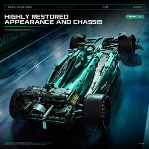 Yiqi Y18011 Bloques de Construcción de Coche de Carreras Fórmula F1, Modelo de 800+ Piezas, Juguete de Ensamblaje DIY para Adolescentes de 7 a 14 Años - Product Image 5