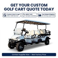 Nouvelle voiturette de golf à essence 300CC, 8 places, buggy tout-terrain, suspension MacPherson, pour la location en camping, sur la plage et les navettes touristiques en resort