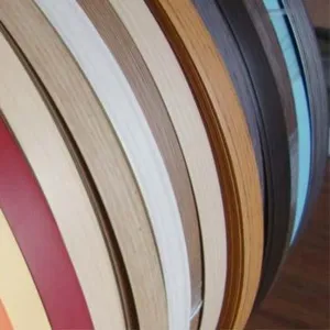 0.4-3mm Thickness Pvc Edge Banding For Furniture Making Edge Banding Protection For Wooden Doors