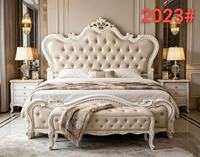 Lit de rangement de luxe haut de gamme, réglable, assemblé, taille Queen, en tissu blanc, écologique, gain de place, style Mid-Century