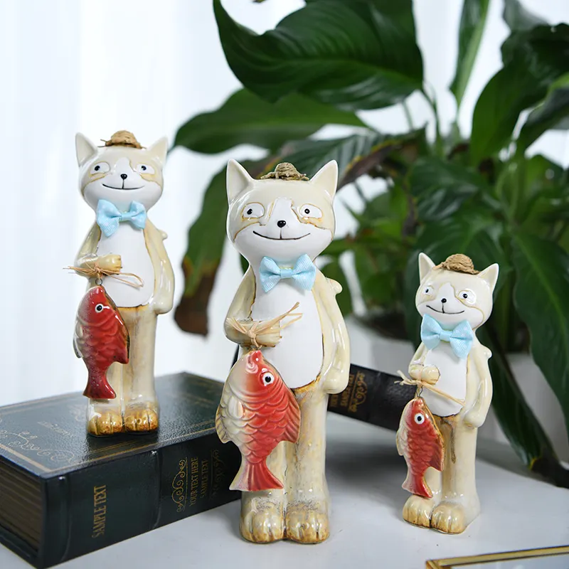Aspire 2022 Cat Home Decor Ceramics Creative Gifts Ornament