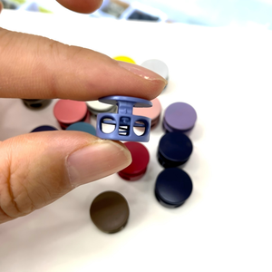 بيع بالجملة سدادة معدنية نهاية تبديل مشبك مشبك مزدوج الفتحة سدادات معدنية سبيكة تبديل أقفال الحبل - Product Image 1