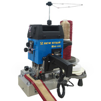 Machine à coudre industrielle portable de petite taille, machine à coudre les bords de tapis, machine à coudre les tapis marchables
