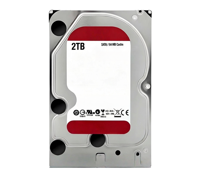 2TB Internal New NAS 3.5-inch SATA Mechanical Hard Drive