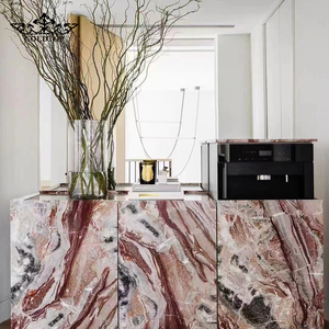 OEM/ODM - Losas Grandes de Mármol Natural Pulido de Estilo Moderno y Lujoso Arabescato Orobico Rosso Rojo Claro para Uso en Villas - Product Image 3