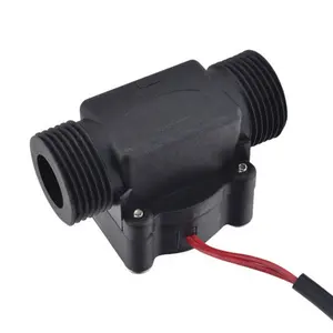 Material Flow Sensor Water Liquid Flow Switch MR668 G1/2 PP Black Carton Manufacturer Plastic Easy Small Size Ningbo Mingrui