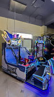 Machine d'arcade de tir à l'avion Silver Wing pour 2 joueurs, jeu de tir au pistolet à monnayeur avec récompenses pour parcs d'attractions et centres de divertissement familial