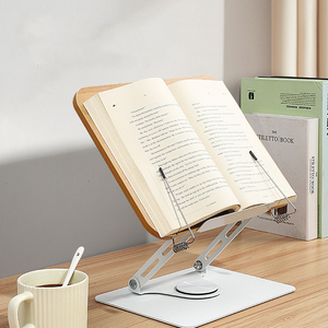 Nouvelle tendance 2024, <span class=keywords><strong>support</strong></span> ergonomique pour <span class=keywords><strong>tablette</strong></span>, ordinateur portable, <span class=keywords><strong>livre</strong></span>, <span class=keywords><strong>support</strong></span> de lecture réglable en bois, tendance TikTok - Product Image 2