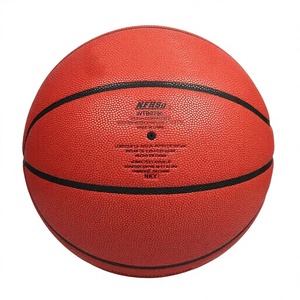 Ballon de basketball Proselect Fair Price marron personnalisé en cuir PU microfibre écologique durable, tailles 4, 5, 6 - Product Image 5