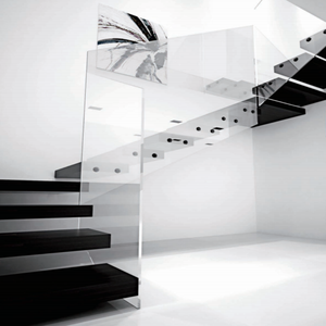 Rampe en verre moderne pour la maison un design élégant et sûr pour les applications de villa extérieure de balcon d'escalier - Product Image 2