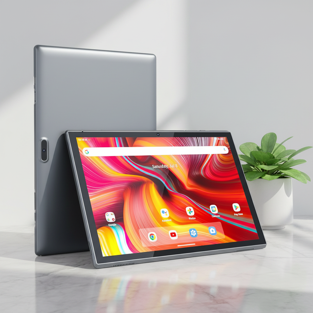 New 10.1" Tablet PC 8GB RAM 32GB Storage Android 15.0 Quad-Core 2.0GHz Wi-Fi USB Type-C Business Tablet