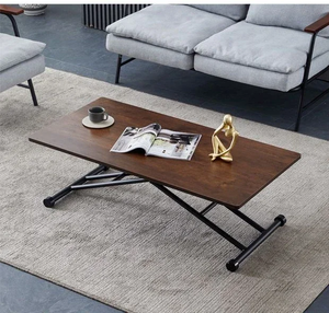 Escritorios simples multifuncionales Elegante móvil <span class=keywords><strong>Metal</strong></span> Pequeño ahorro de espacio Mesas plegables de lujo Mesas de comedor - Product Image 3