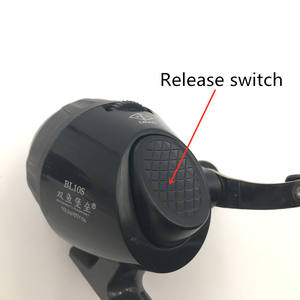 Moulinet de pêche à la mouche d'extérieur pour la chasse et le tir à la fronde Roue de fléchettes fermée en plastique pour la position de la rivière - Product Image 3