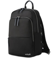 Sac à dos pour ordinateur portable pour femmes d'affaires de qualité supérieure personnalisé, léger, en nylon, sac à dos pour ordinateur portable pour femmes