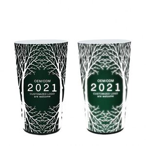 Copa de Vino de Plástico Luminosa LED con Inducción de Color Cambiante, Personalizable con Logotipo, para Bar, KTV, Restaurante - Product Image 1