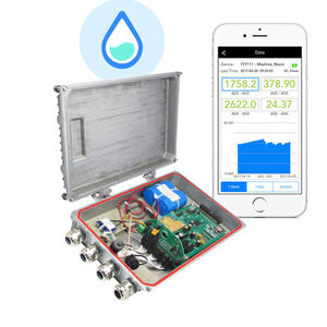 Onduleur solaire environnemental IP67 gprs modbus débitmètre enregistreur de données pour la capture de données, système d'acquisition de données - Product Image 1