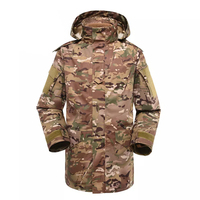 Uniforme de camouflage Multicam du Liban, veste tactique de camping, résistante à l'eau, coupe-vent, réversible, tissée, hiver, unisexe