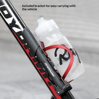 Pompe à vélo portable mini haute pression, gonfleur de pneus de vélo Presta Schrader, pompe à air manuelle pour VTT et vélo de route