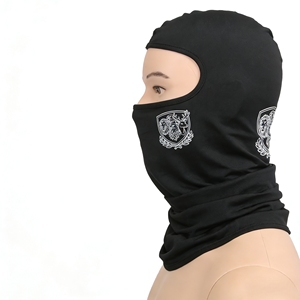 Pasamontañas para Hombre, para Ciclismo al Aire Libre, Cortavientos y Protector Solar, de Spandex/Poliéster, Unisex, Personalizable - Product Image 2
